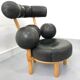 Fauteuil en cuir par Peter Opsvik pour Stokke, Norvège