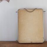 Vintage triptych barber mirror