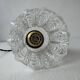 Ancien lustre cascade vintage 3 feux 1960