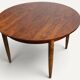 Table de repas extensible en teck, années 1960