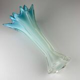 Vintage Murano Vase Grand Blue-Green, Italy, 1970s