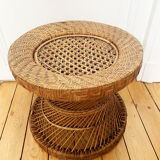 Rattan stool