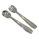 2-piece silver-plated salad set, Monaco Grand Prix model, 24.6cm