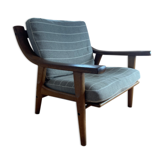 Scandinavian armchair Hans J Wagner for Getama