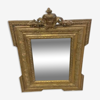 Miroir ancien en bois