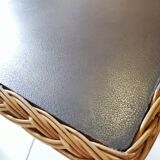 Rattan coffee table