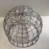 Chrome metal pendant lampshade pendant lamp