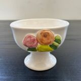 Fruit and lemon decorated bowl