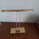 Italian vintage adjustable brass desk lamp