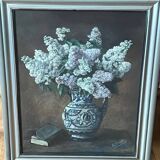 Painting "Lilacs in a vase"