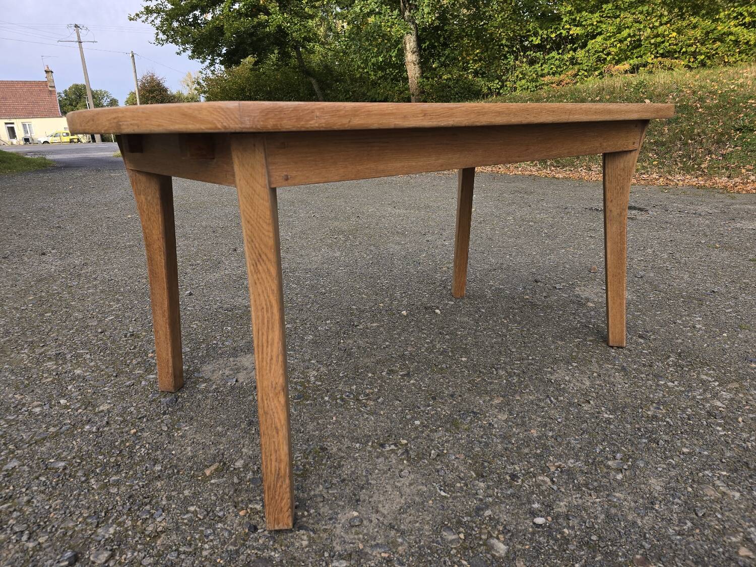 Antique farmhouse table