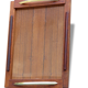 Tray wood and brass vintage