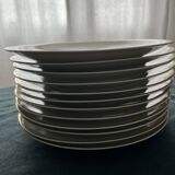 12 Limoges porcelain plates