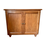 Antique low furniture in solid walnut