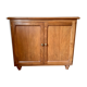 Antique low furniture in solid walnut