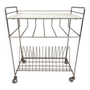 desserte hi-fi à vinyles