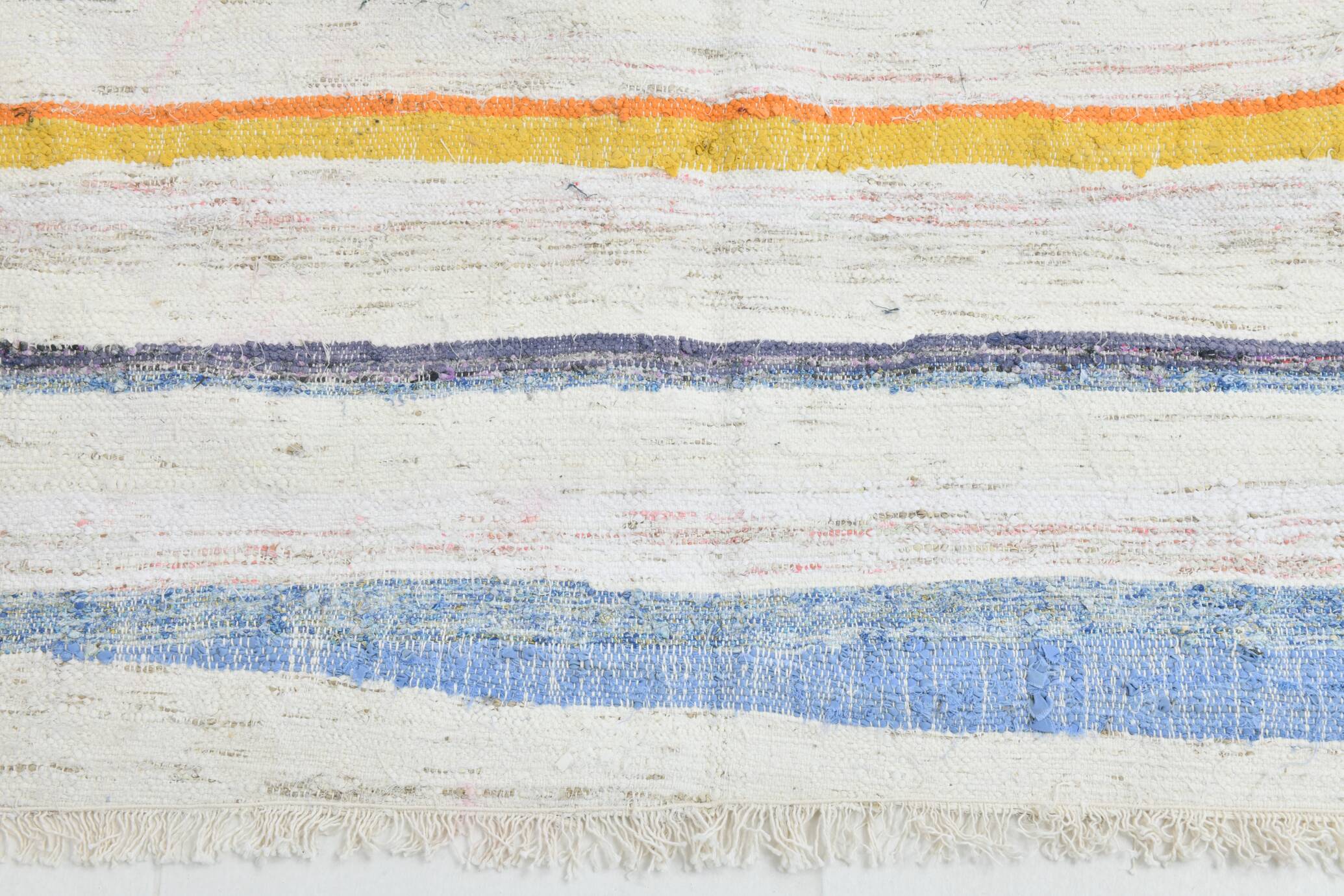 5x8 Contemporary Handmade Vintage Kilim Rug, 149x238Cm