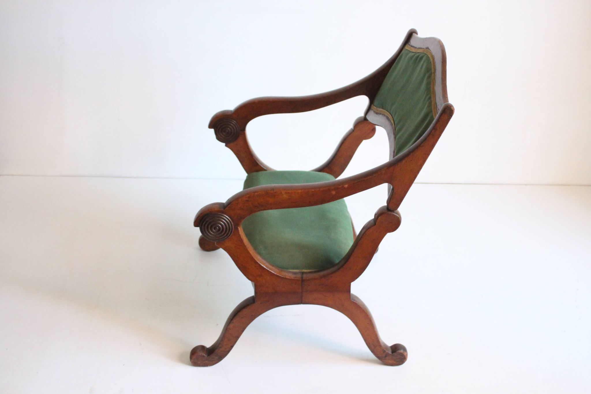 Tabouret et chaise de prière transformables victoriens pour prie-Dieu