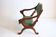Tabouret et chaise de prière transformables victoriens pour prie-Dieu