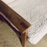 Scandinavian wool armchair
