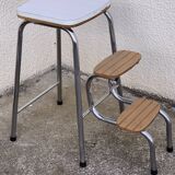 Formica stepladder stool 1970