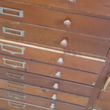 60-drawer shop cabinet - 1950s