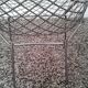 Diamond design chromed metal Chair Harry Bertoia Knoll early 1970s edition