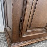 Country-style sideboard in solid oak – 18th century