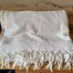 Dessus de lit en coton blanc  tissé , lit 1 place