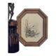 Illustration oiseaux vintage sur panneau