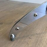 Designer coat rack in riveted chrome. Yasuaki Sasamoto "Dulton" Askilik