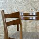 2x 60s 70s dining chair dining chair mid century Danish modern design