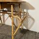 Bureau en rotin vintage