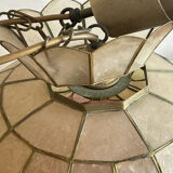 Mother-of-pearl and brass suspension