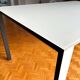 Table extensible Thin-K verre dépoli blanc