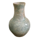 Vase ancien terre cuite turquoise