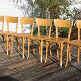 Set of 6 Baumann chairs No. 24