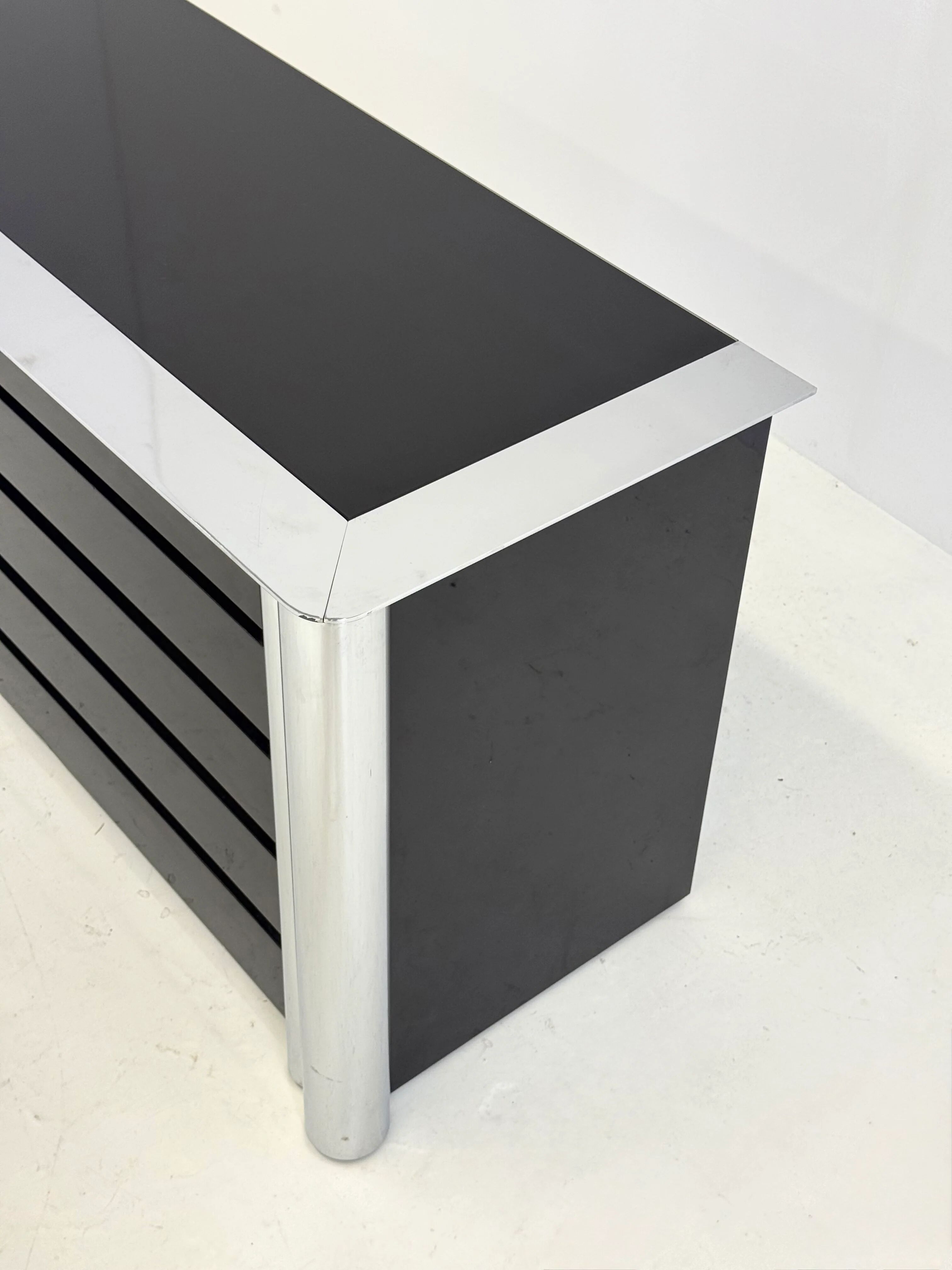 Black sideboard by Antonello Mosca for Cinova