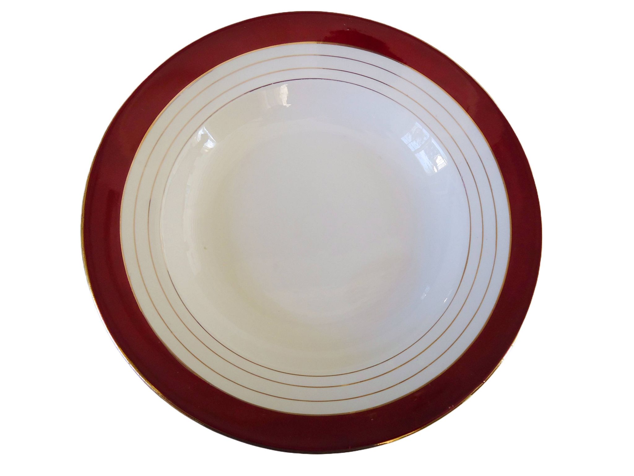 Assiettes creuses porcelaine opaque digoin sarreguemines modèle pasteur
