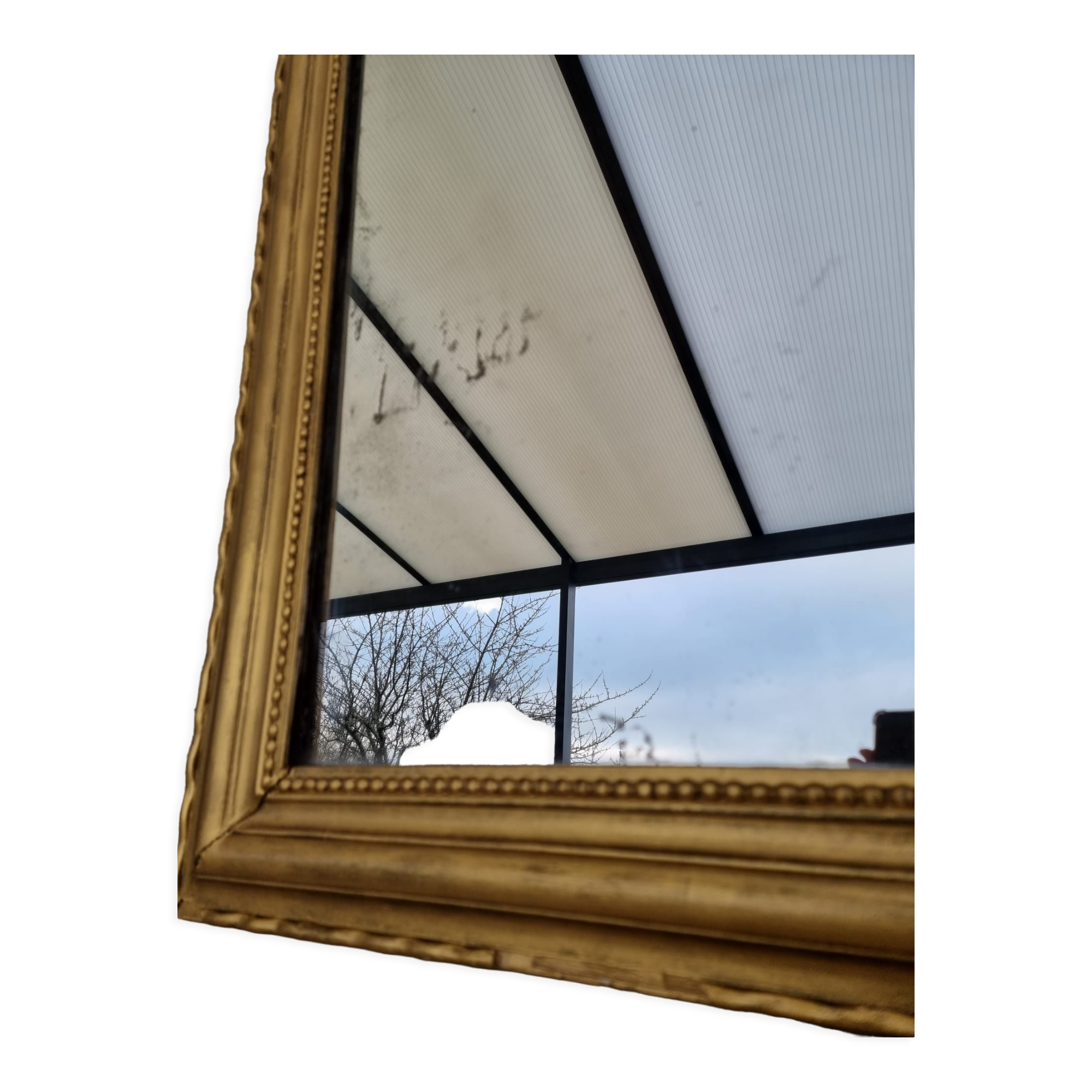 Old mirror of the Louis Philippe style 78x102cm