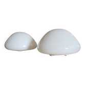 2 plafonniers LJS 958 Lindner / Wagenfeld