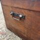 Old wooden trunk