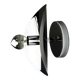 "Folio" sconce, space age, chromed metal, Italy, 1970