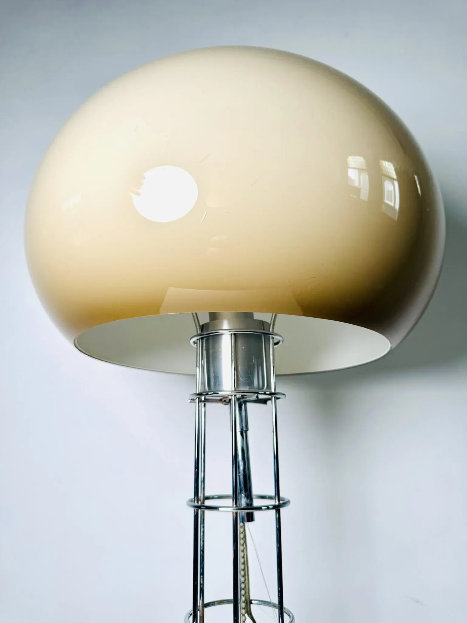 Lampe de table champignon par Herda Verlichting, Pays-Bas, années 1970.