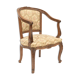 Louis XV style shepherdess armchair