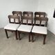 Set of 6 brutalist chairs from the 1940s