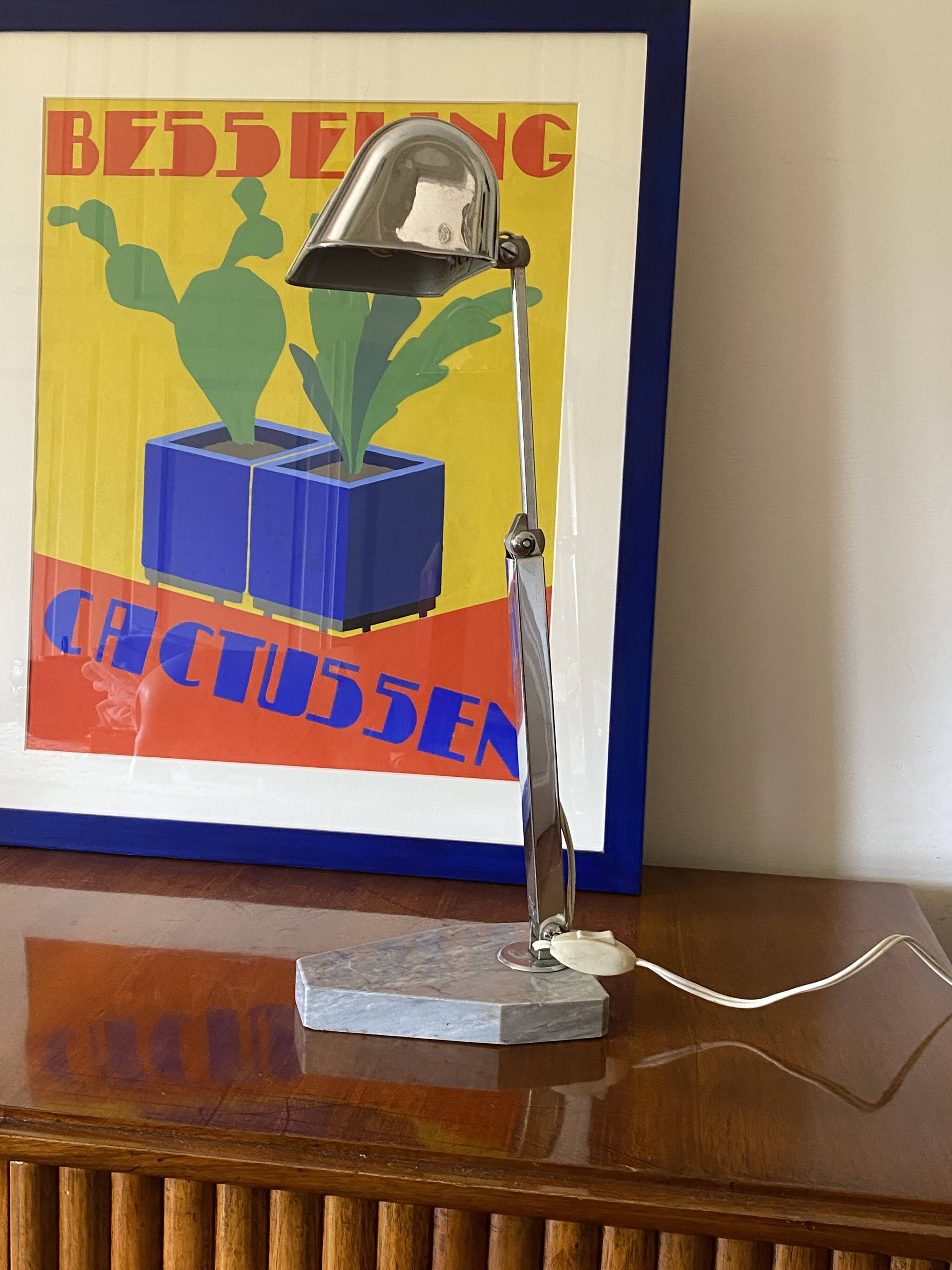 Art Déco desk Lamp, Fare France, circa 1930