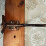 Old coat rack with 5 hooks