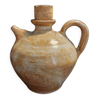 20th century glazed stoneware goat jug