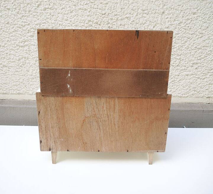 Old Miniature Doll Kitchen Buffet